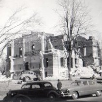Third Adams County Courthouse Under Demolition